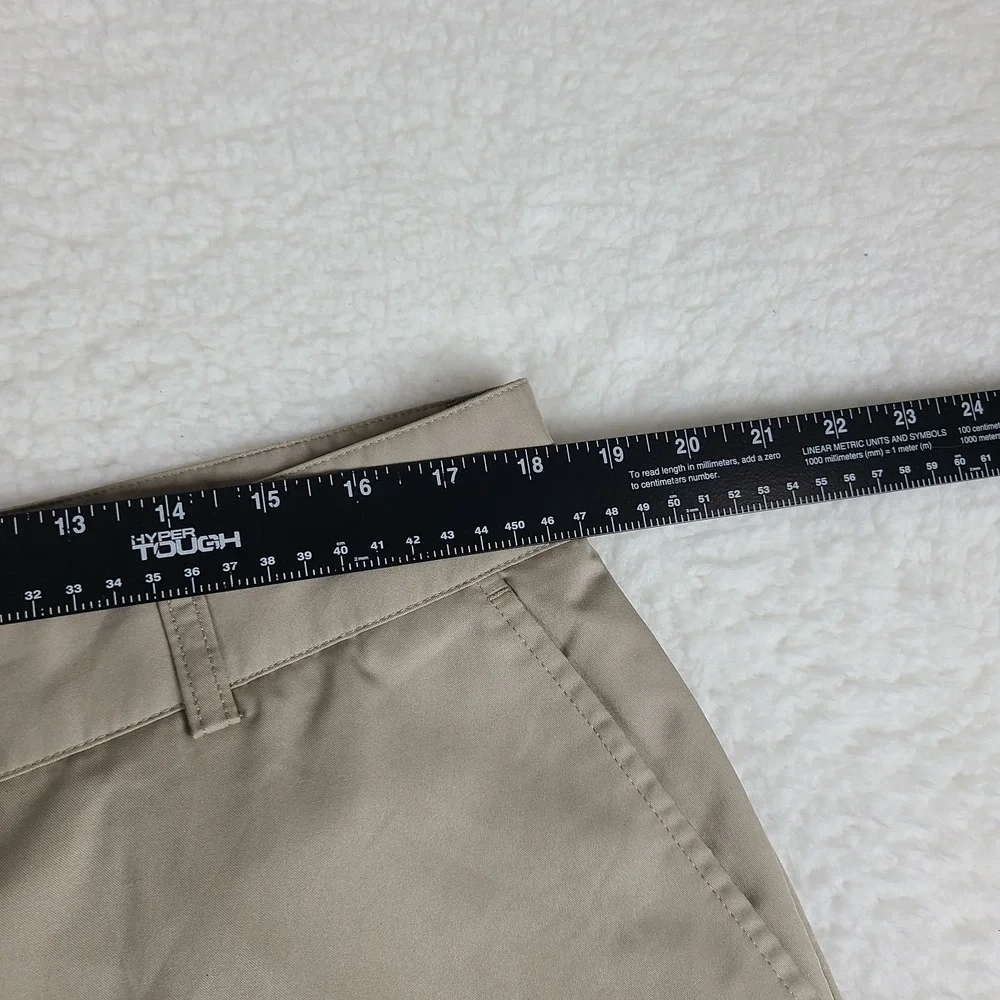 Adidas Pants Mens 36x30 Beige Stone Climalite Activewear Performance Tech Golf *